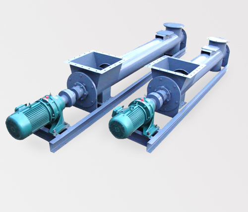 可水平、傾斜輸送粉末，可以按照用戶要求設(shè)計(jì)不同管徑、長度